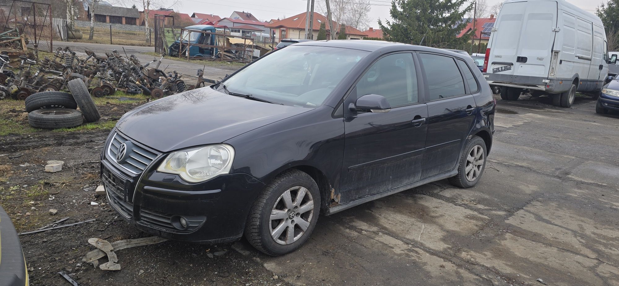 Drzwi  zderzak lampa klapa maska  LC9Z  VW Polo 1,4 2006  części