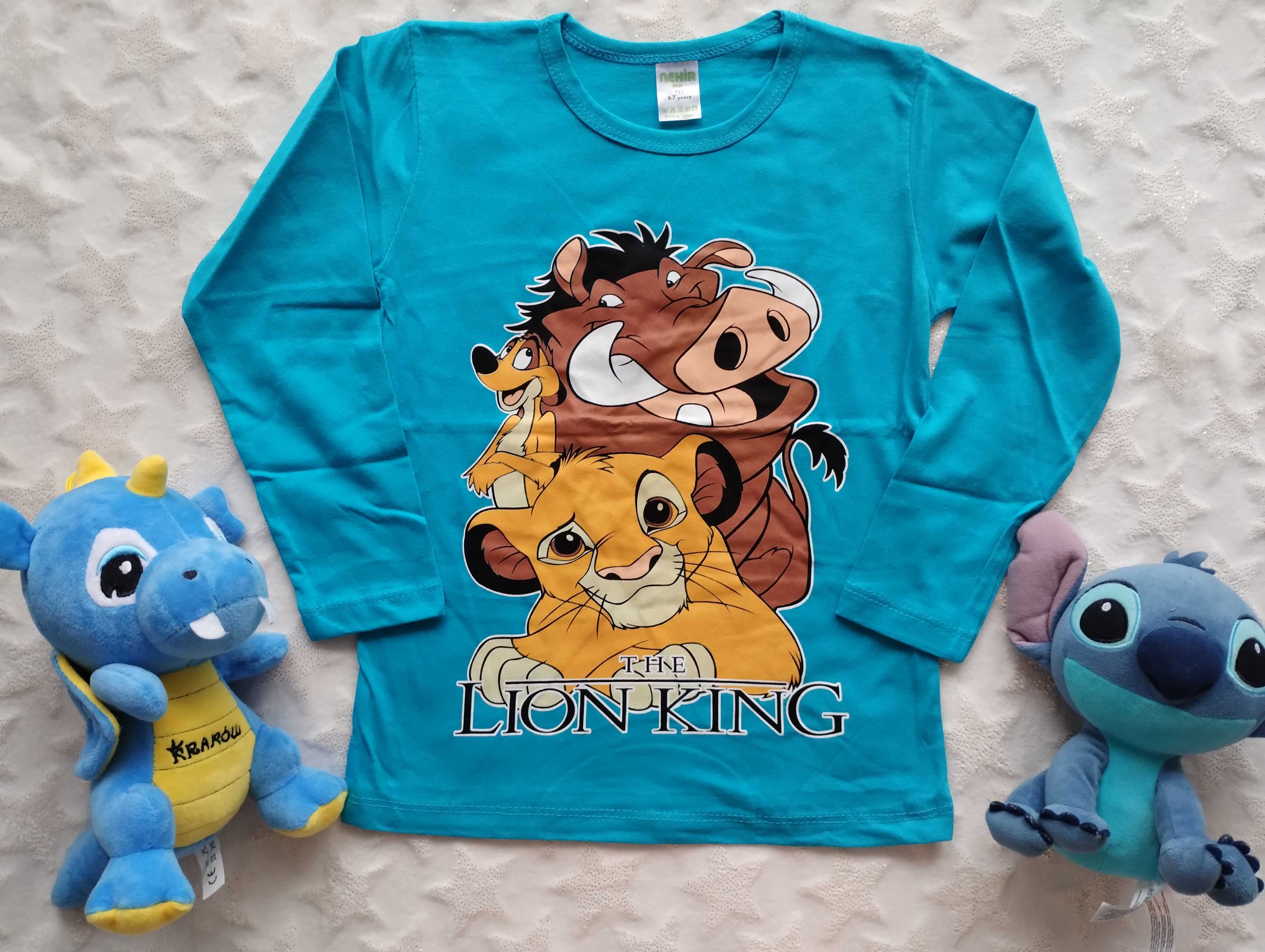 Koszulka Simba 104 bluzka Król Lew 3 4 latka nowa Timon Pumba