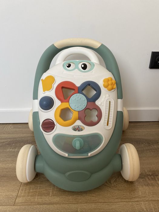 Навчально-ігровий центр Smoby Little 3-в-1 зі знімною панеллю, толокар