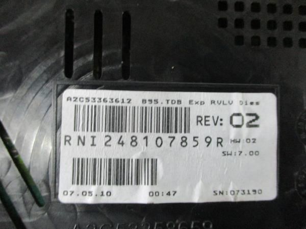 Quadrante / painel de instrumentos RENAULT Megane III (BZ0_)