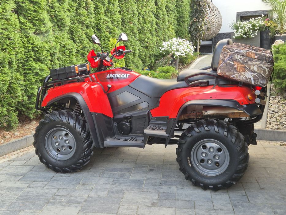 Arctic cat 650 long/Homologacja/L7e/4x4/Automat/3700 tys km