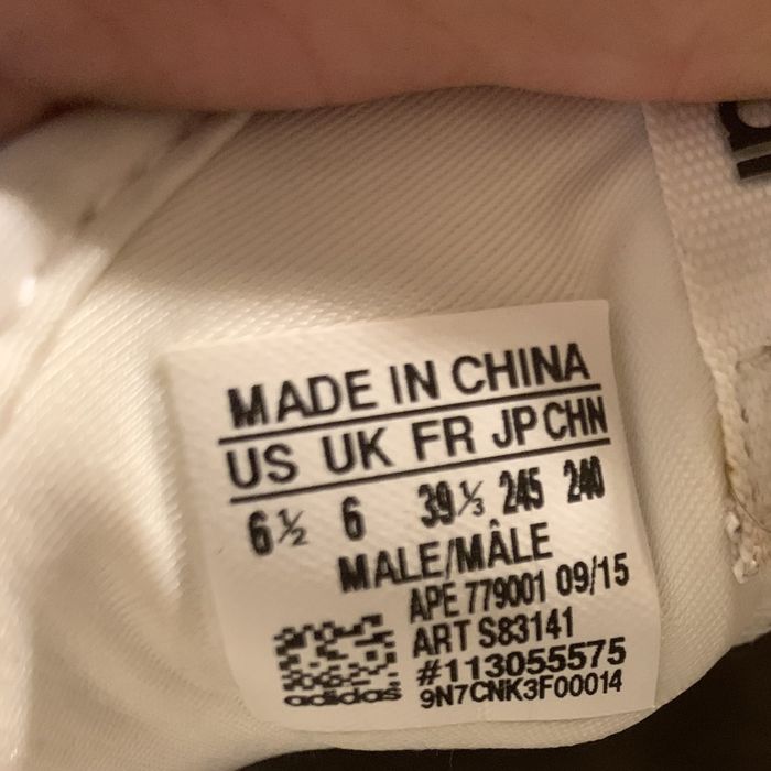 Sapatilhas adidas em bom estado