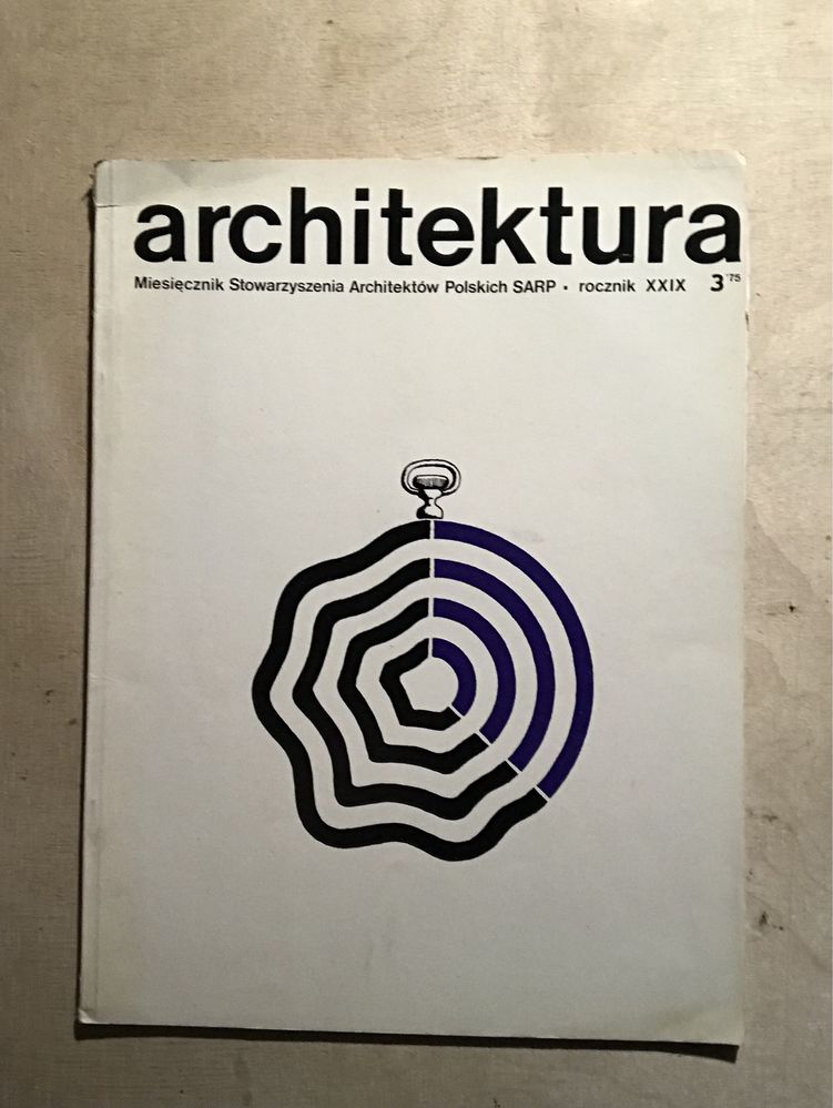 Architektura miesięcznik SARP 1974 i 1975 rok