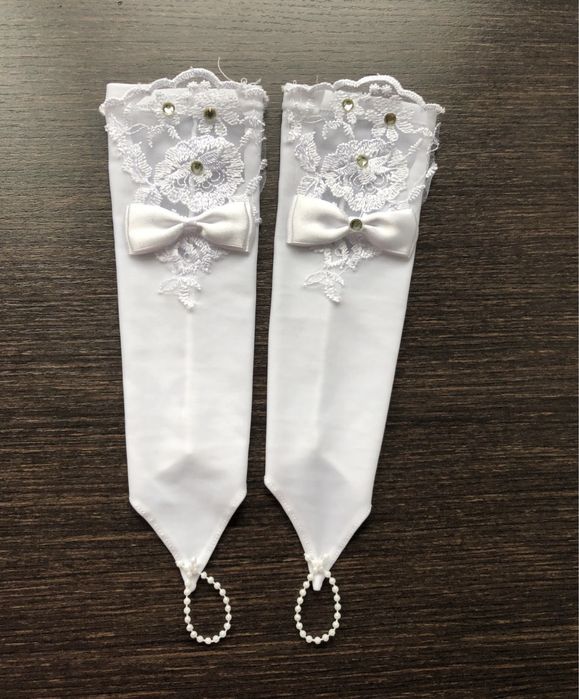 плаття на випускний(Причастя) +рукавички