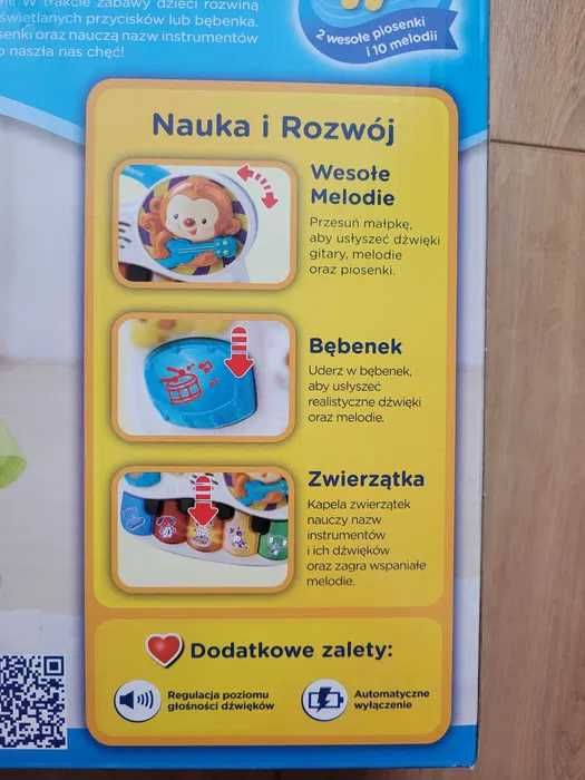 NOWA zabawka Vtech Wesoła kapela Trefl pianino dla dzieci 61074 keybor