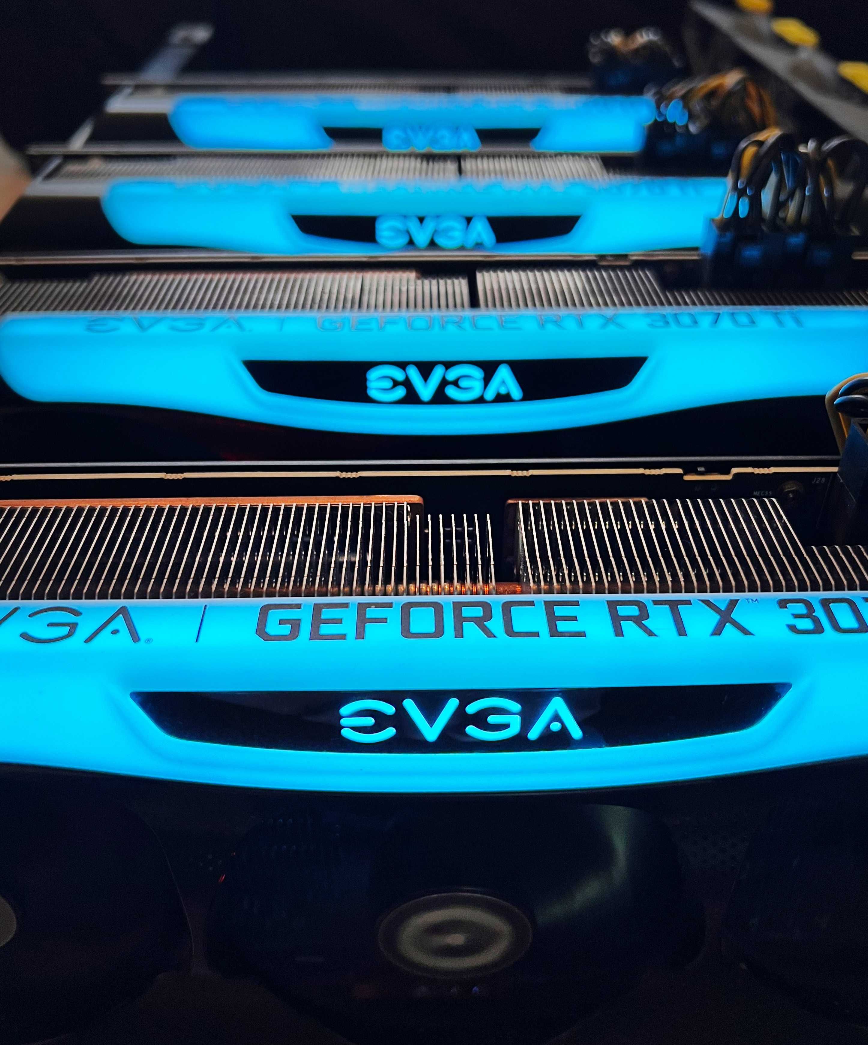 Mining Rig | 4x Rtx 3070 Ti Evga Ftw3 Nvidia | MSI B360-F PRO