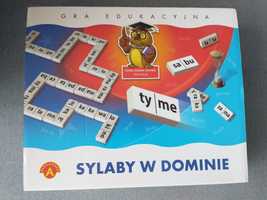 Gra edukacyjna " Sylaby w dominie"