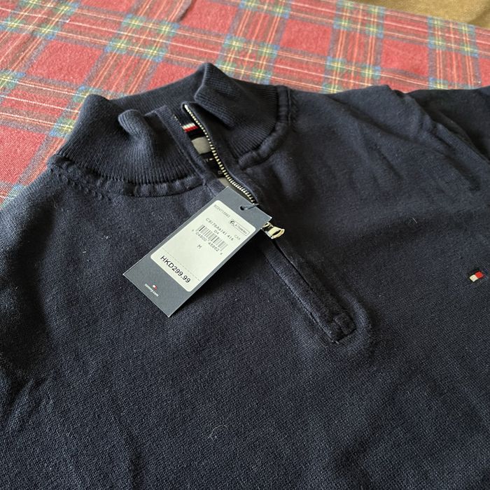 Кофта tommy hilfiger 1/3 джемпер tommy