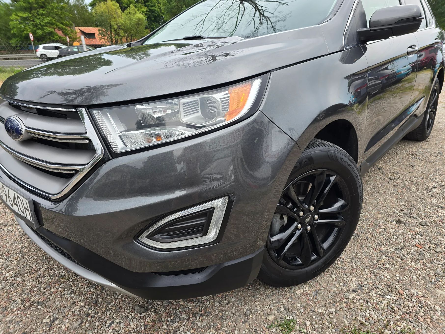 Ford Edge 2.0T 245 KM Skóry Klimatronik Kamera PDC Martwe Pole ZADBANY $$$