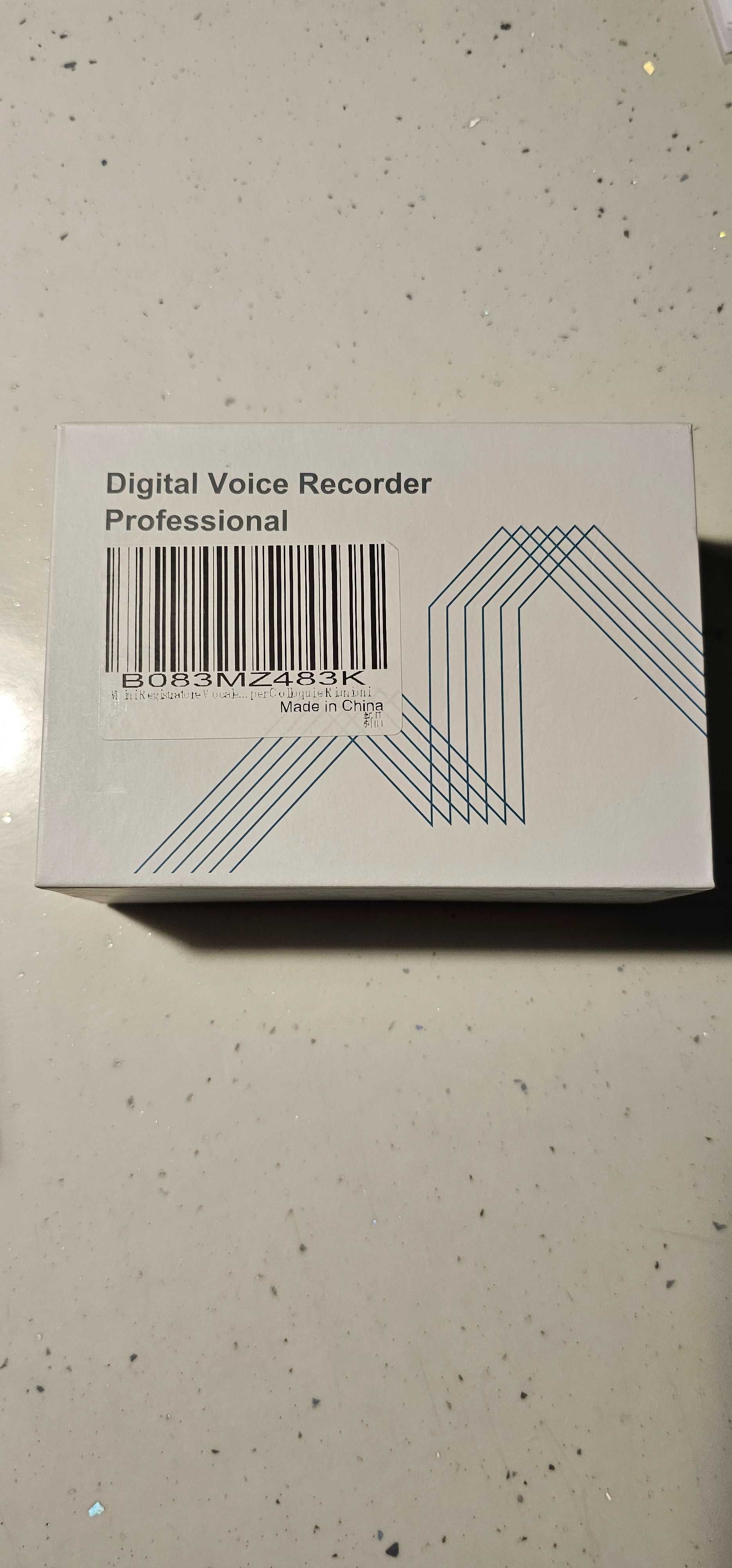 Nowy mini dyktafon Digital Voice Recorder Professional