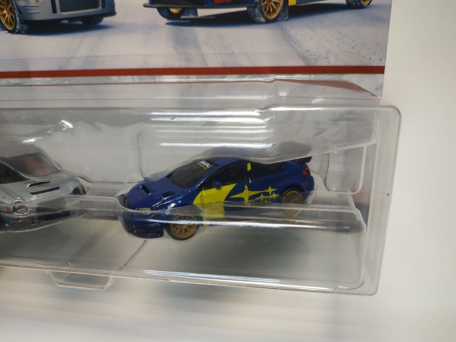 Машинка Hot wheels Subaru impreza WRX Sti преміум 2 пак