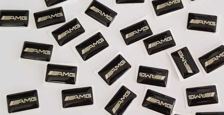 Nowy mały emblemat AMG | R RLINE | S Line SLINE znaczek przyklekany