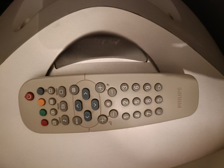 Televisão a funcionar