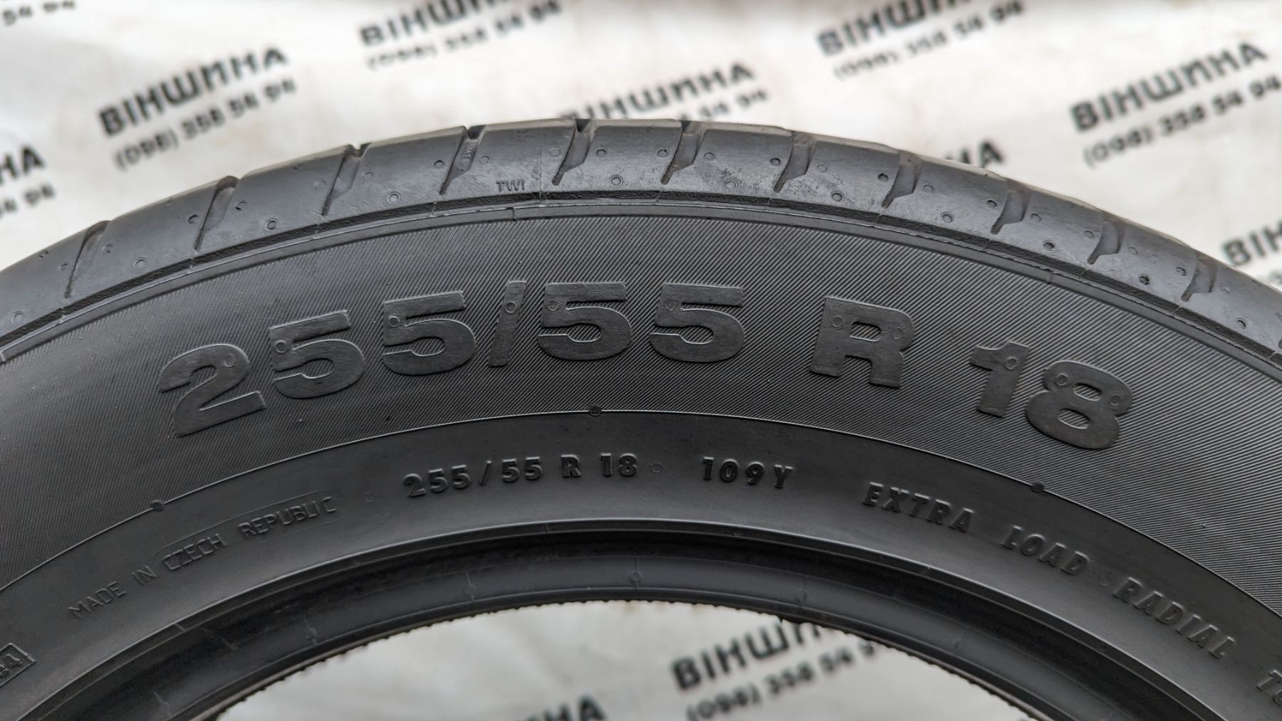 Шини 255/55 R 18 Continental ContiSportContact 3. Пара. Колеса склад.