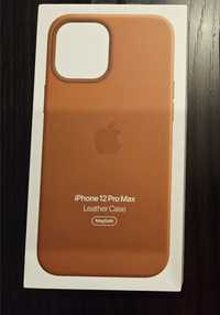 Capa pele leather case ORIGINAL Apple Iphone 12 Pro Max