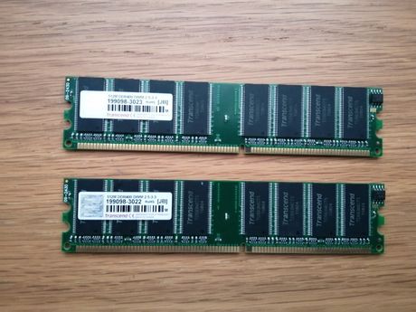 1Gb - 2 Memoria DDR400 512Mb CL3 PC3200