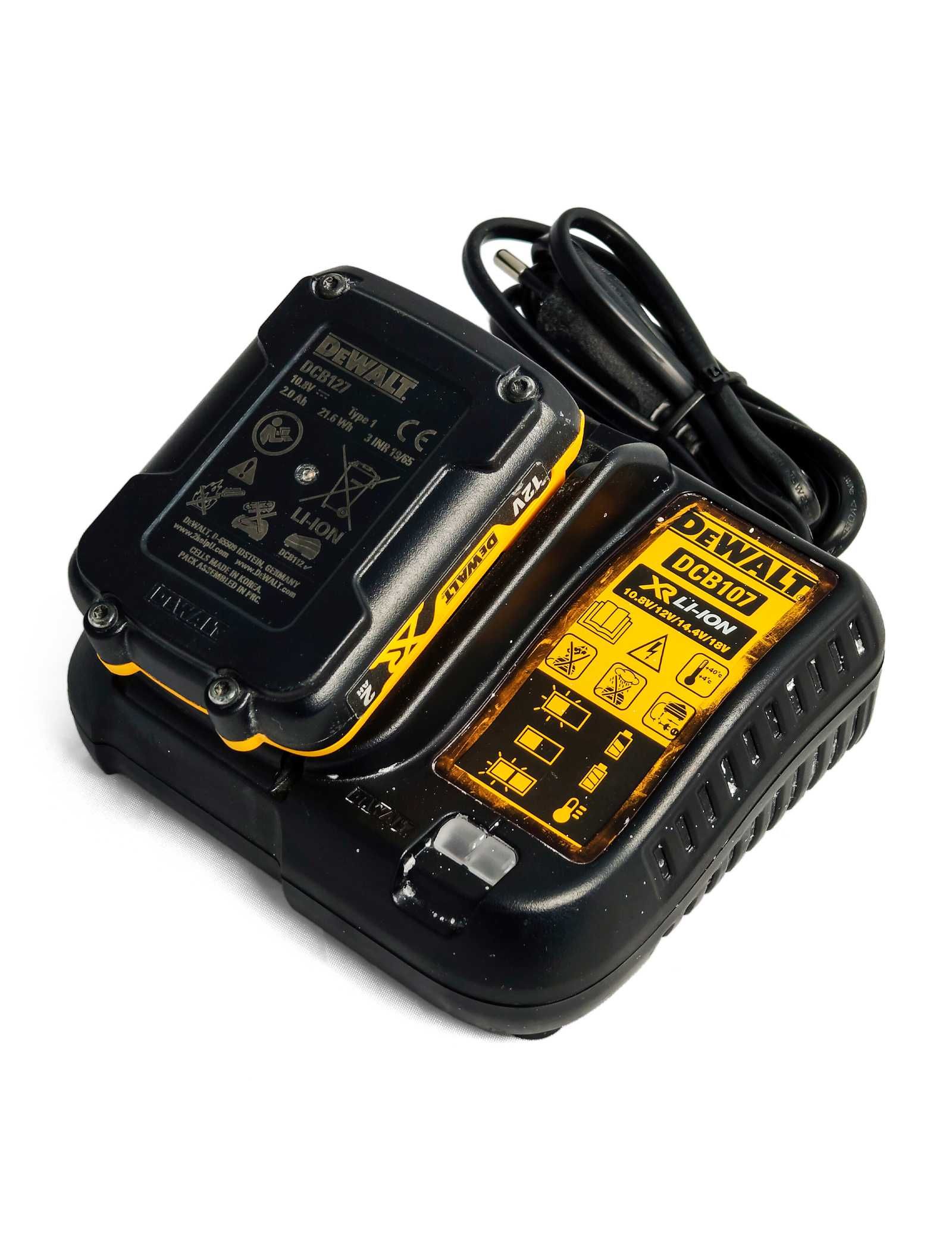 Laser krzyżowy czerwony DeWalt DCE088R 12V | Komplet!