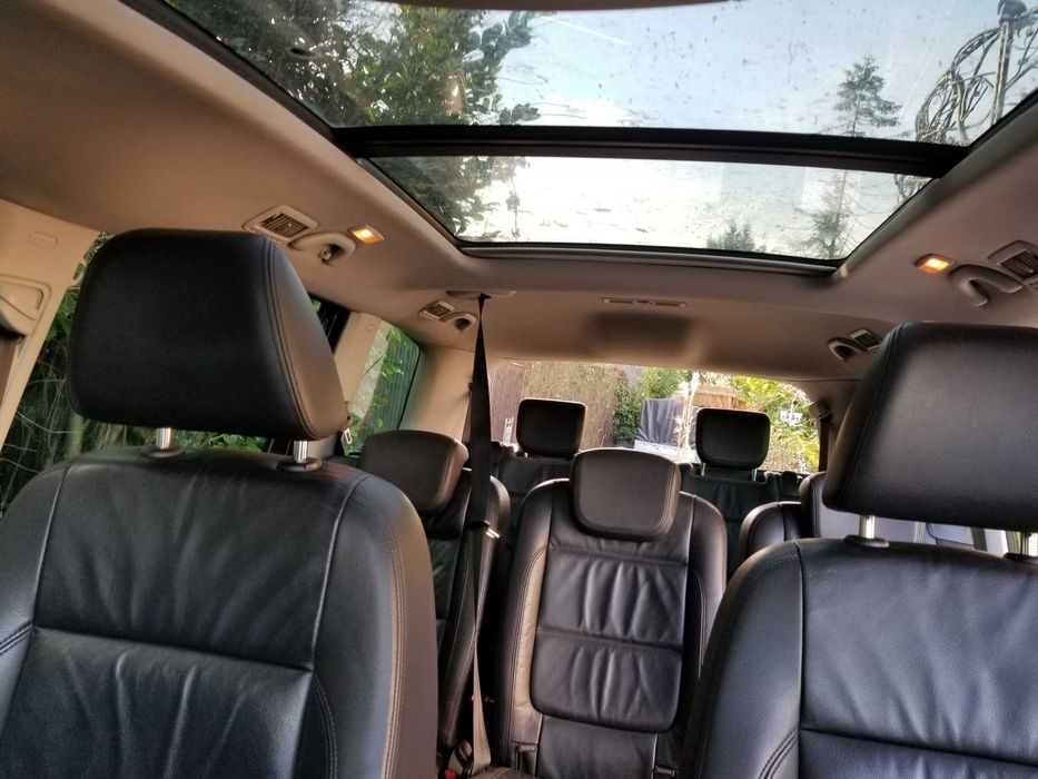 Anglik SEAT ALHAMBRA SE LUX 2012 2.0 TDI Automat Elektryczne drzwi