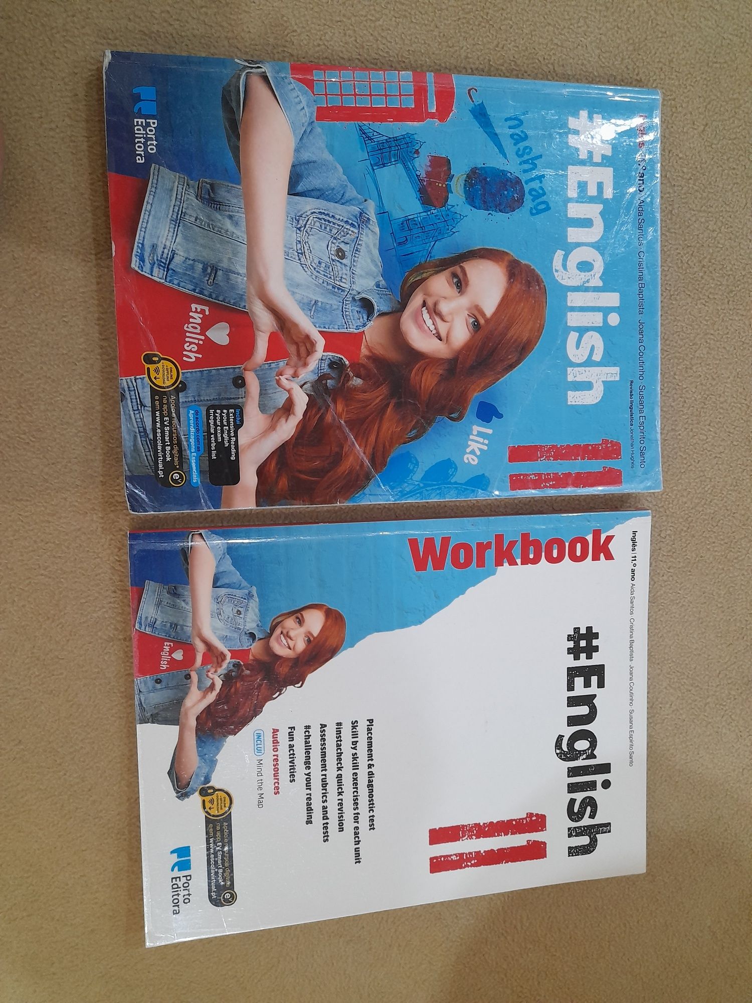 Manual e Livro de Fichas Ingles 11 ano "Engaging"