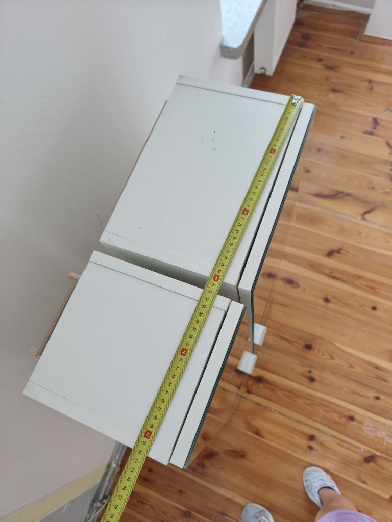 Szafki łazienkowe z lustrem dwie sztuki