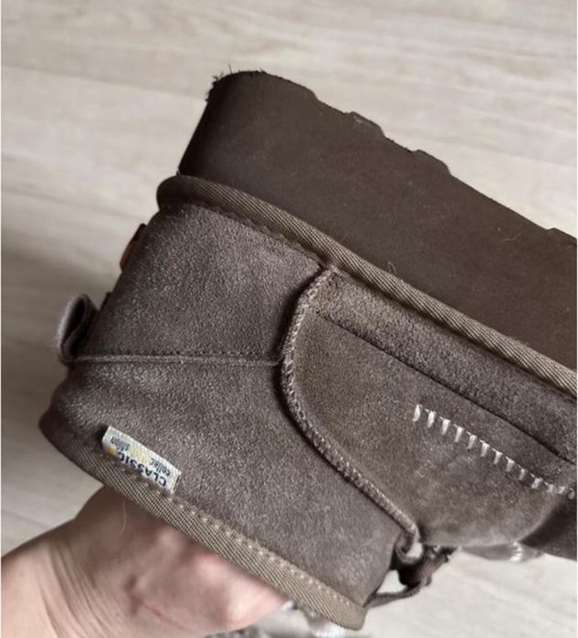 Шоколадні угги уггі на масивній високій платформі