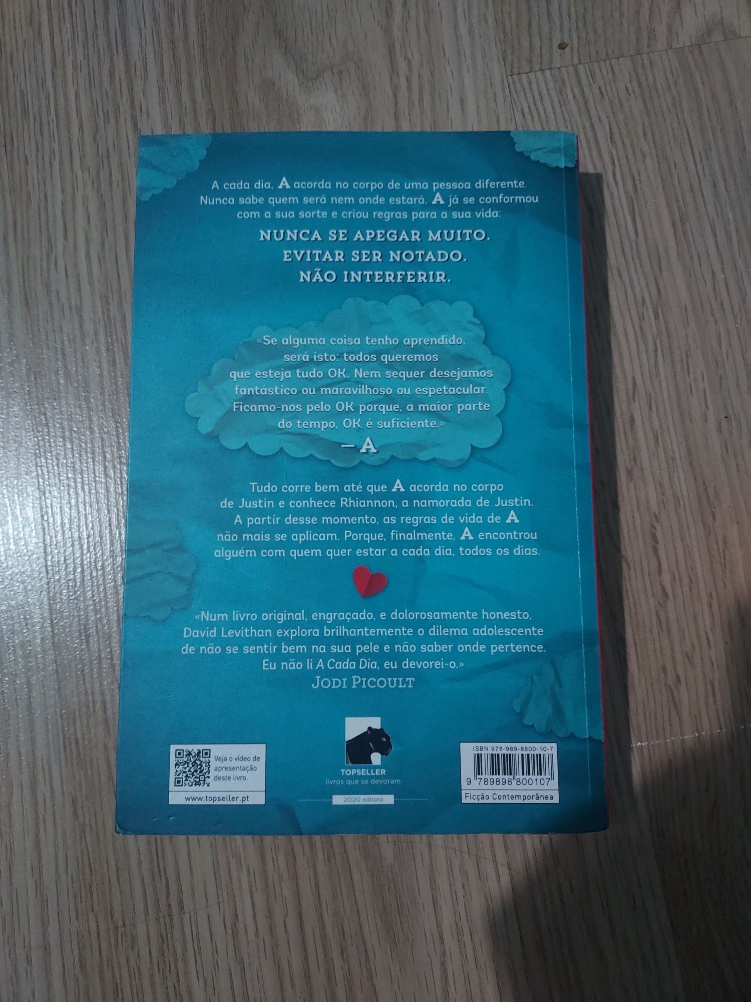 A Cada dia de David Levithan