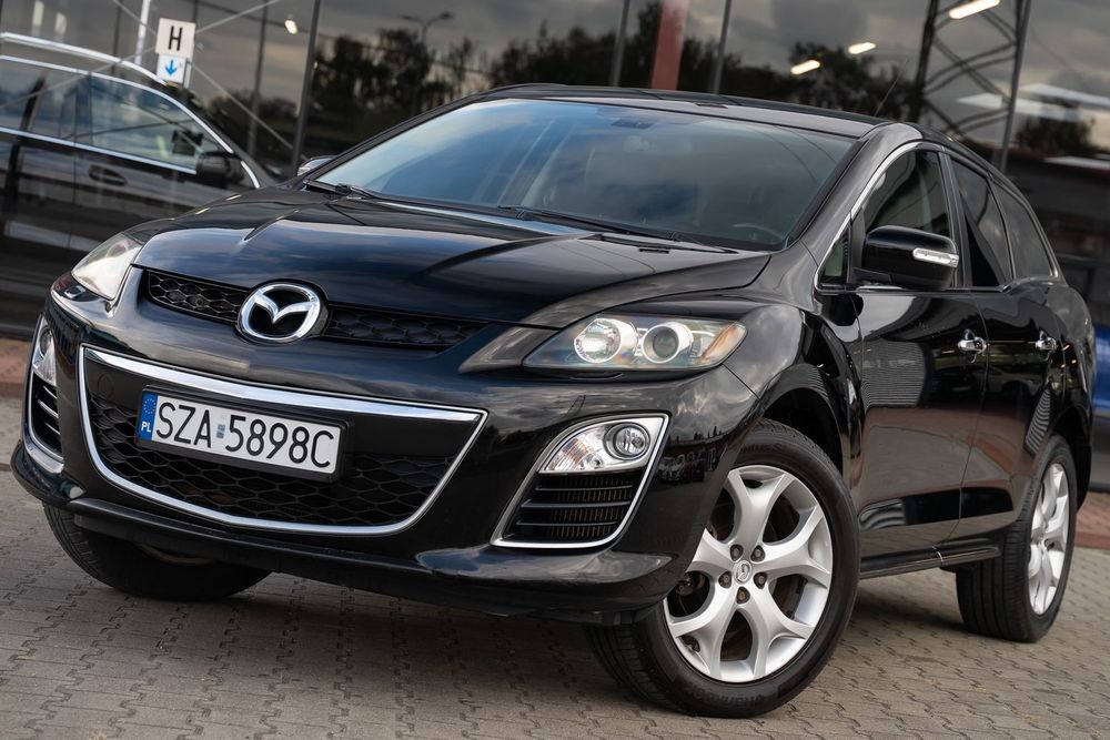 Mazda CX-7 Piękna Rodzinna  2.2D 173PS Navi Kamera Skóra Bi Xenon  MAX