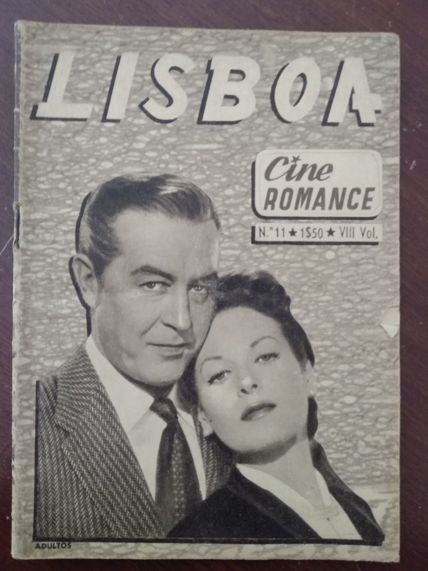 Revista Cine Romance dos anos 60