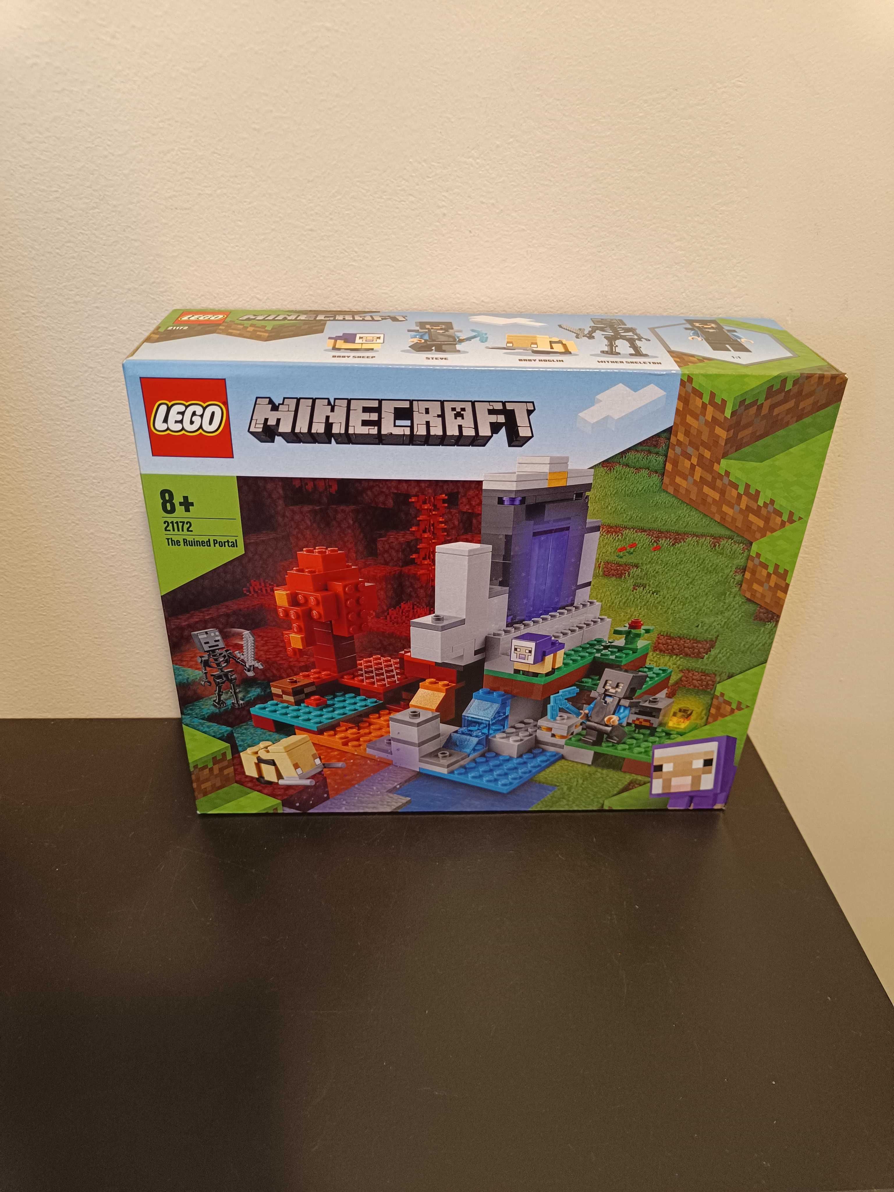 LEGO Minecraft 21172 zniszczony portal