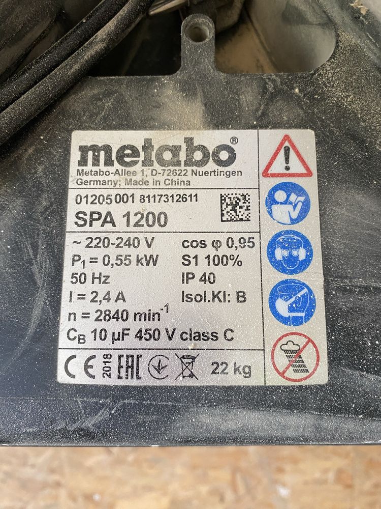 Odciąg wiórów Metabo SPA 1200