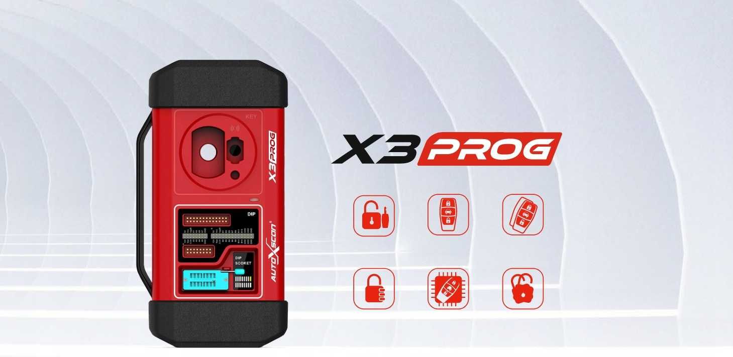 LAUNCH X431 PRO5 J2534 PassThrue DoIP + X3PROG Programator Kluczy IMMO