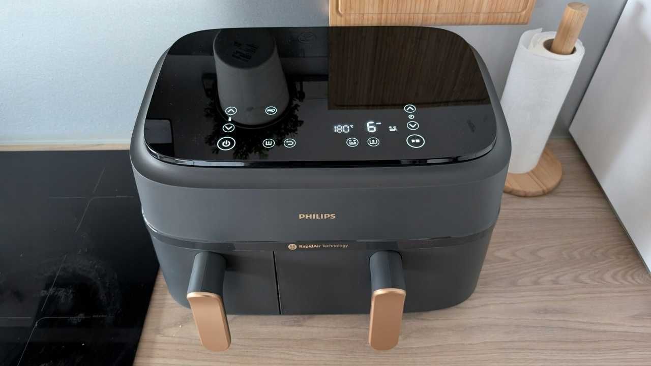 PHILIPS Air Fryer Dual Basket 9L Frytkownica beztłuszczowa Airfryer