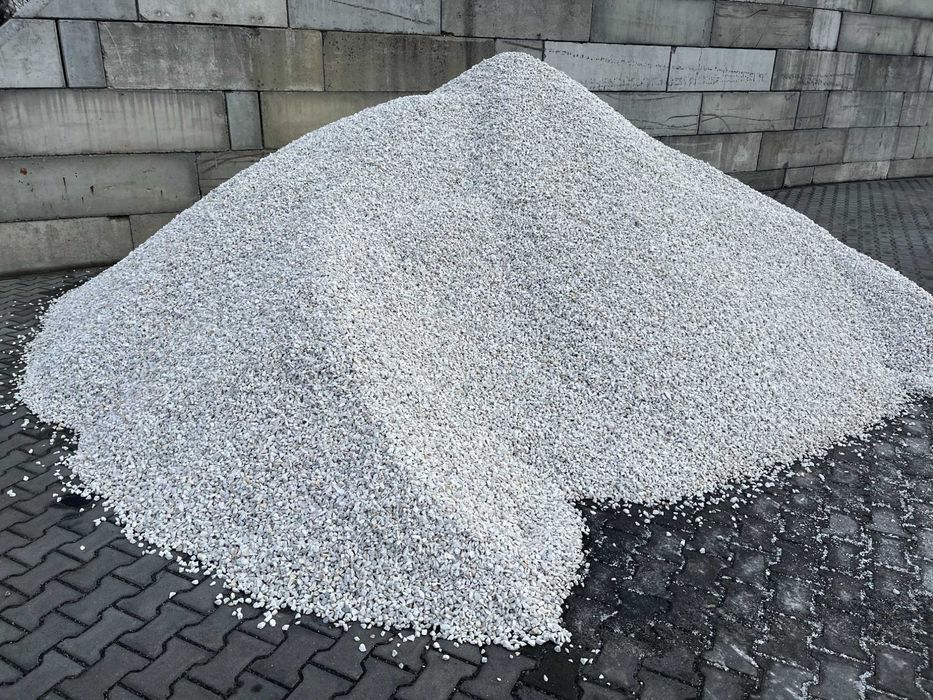 Grys marmurowy Biała Marianna 8-16 mm Śląsk, inne kruszywa ogrodowe