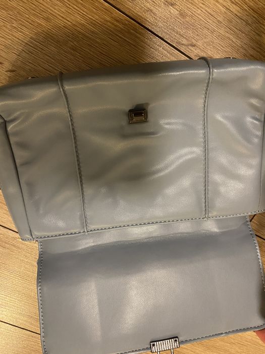 Błękitna Torebka Zara. Jak nowa!