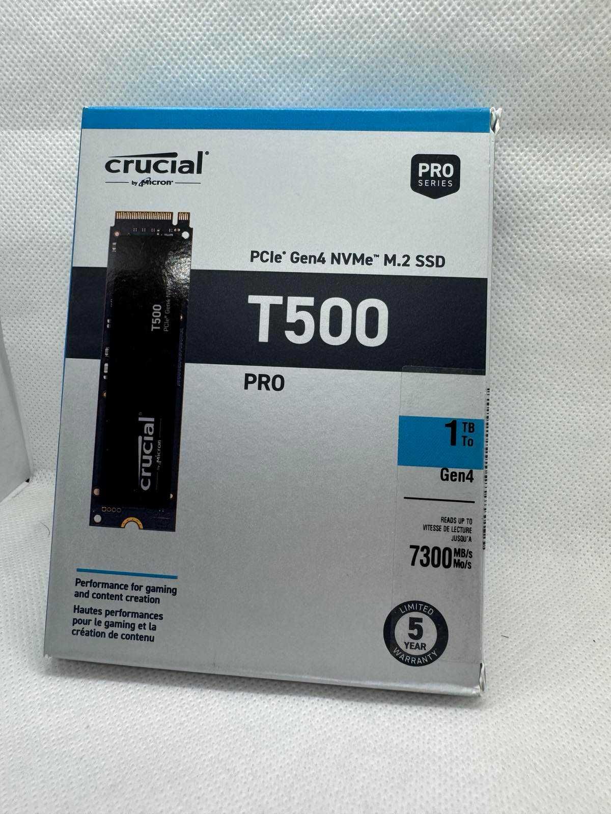 Crucial T500 1 TB (CT1000T500SSD8) SSD накопитель НОВЫЙ!