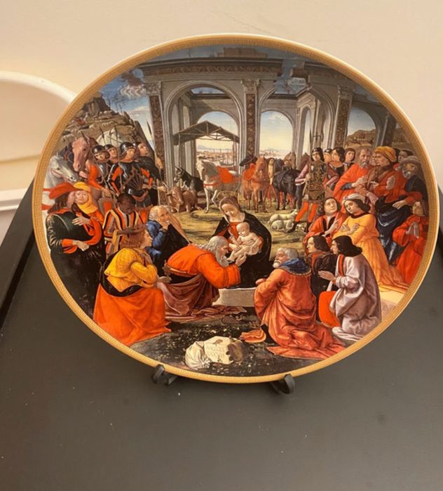 Prato comemorativo Natal (peça numerada)