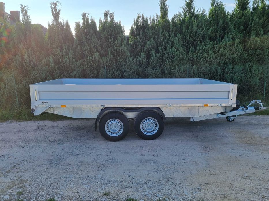 Przyczepa samochodowa SIDECAR 400x186 DMC 2000 kg - Producent