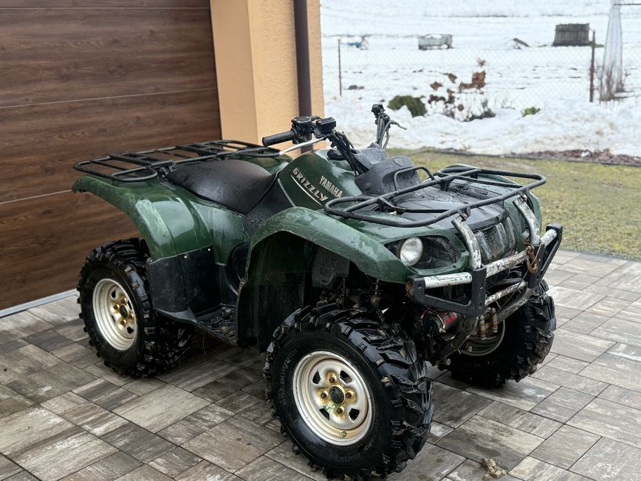 Quad Yamaha Grizzly 660 Nowe opony Zarejestrowany W Polsce