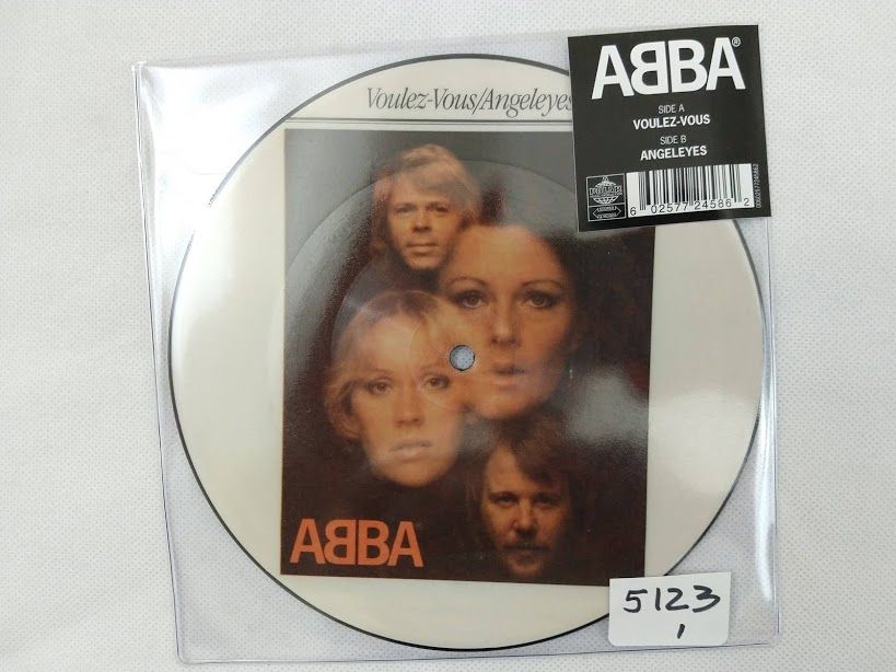 Abba singiel7' Picture Disc voulez vous/angelyes