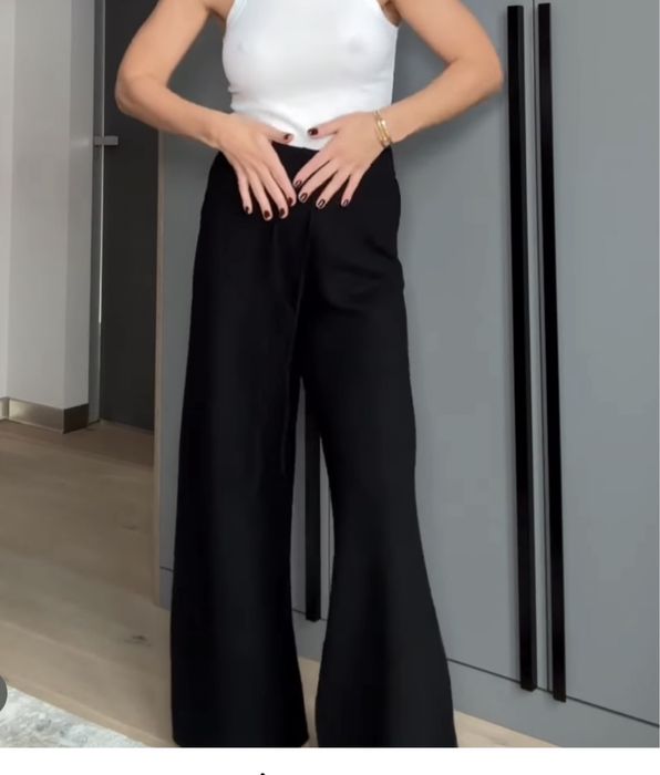 Штани кльош (тонка вязка)