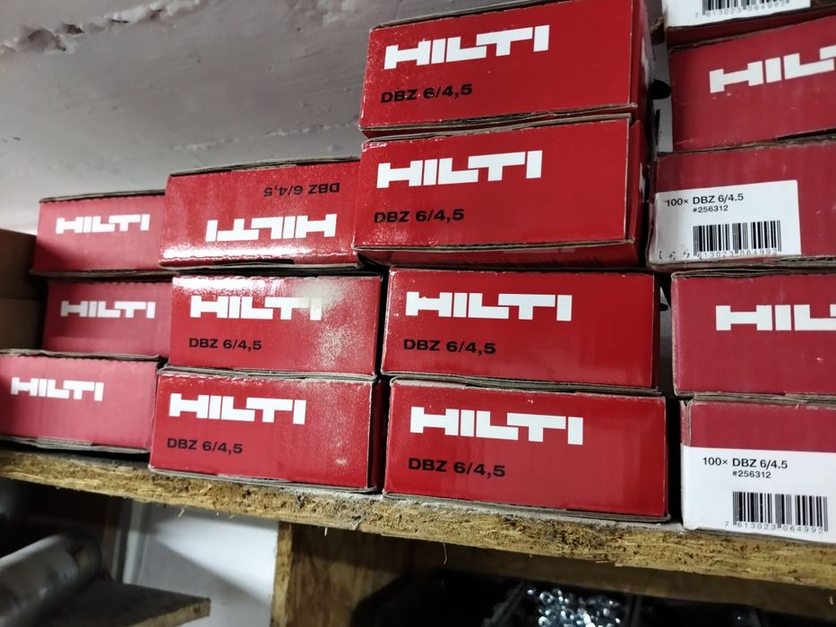 Hilti DBZ 6/4,5 kołki metalowe