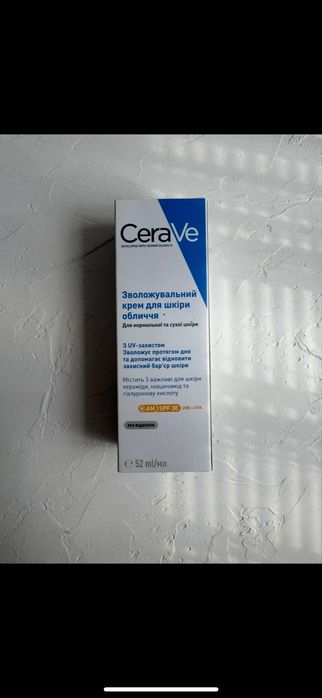 Денний крем для обличяя CeraVe