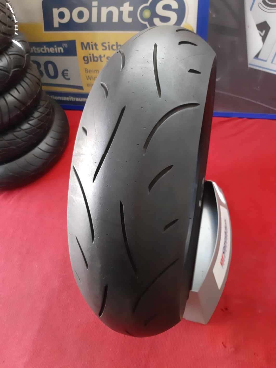 Мотошина 180/55 ZR17 Dunlop Sportmax D214 2021г из Германии