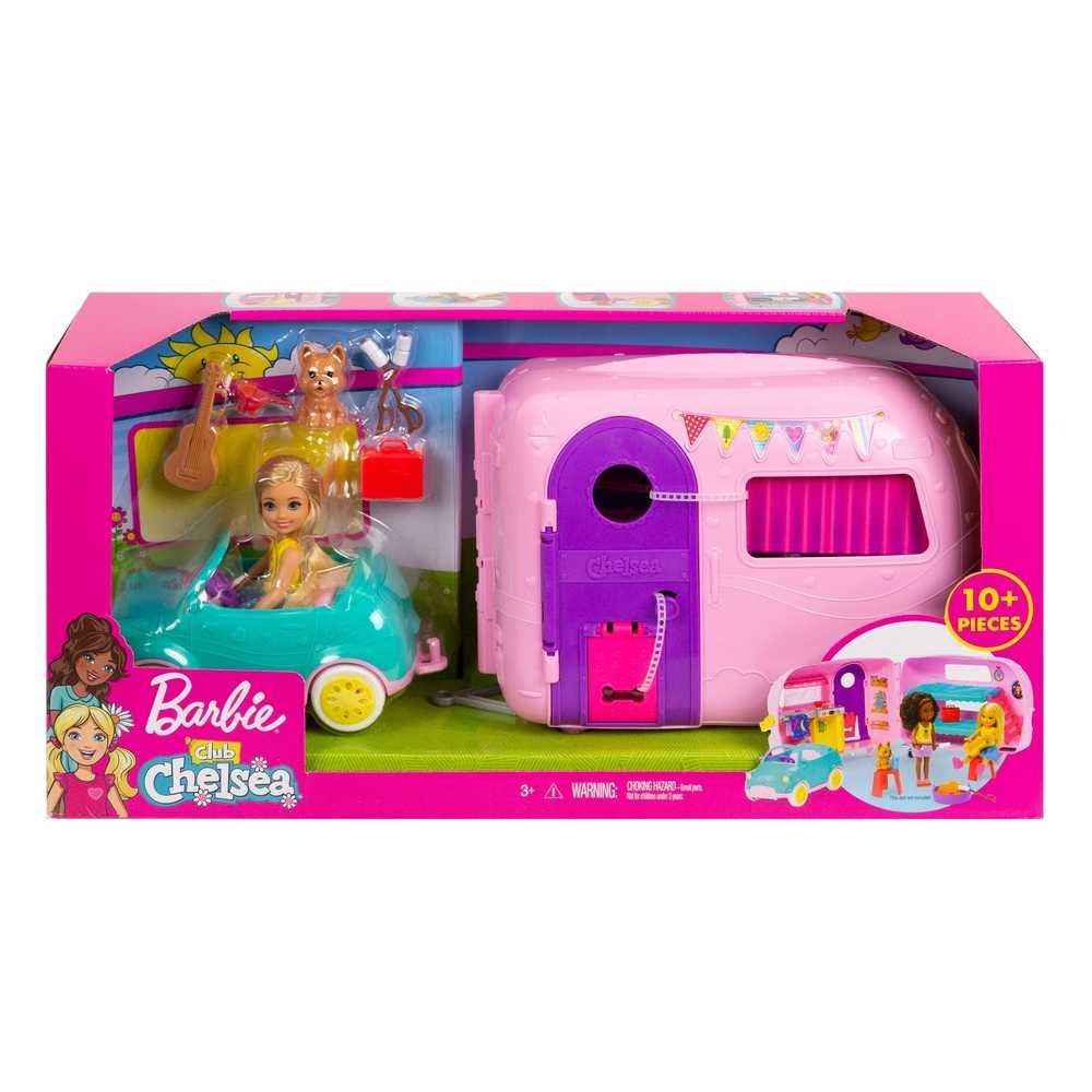 Mattel Lalka Barbie Przyczepa kempingowa Chelsea Kamper