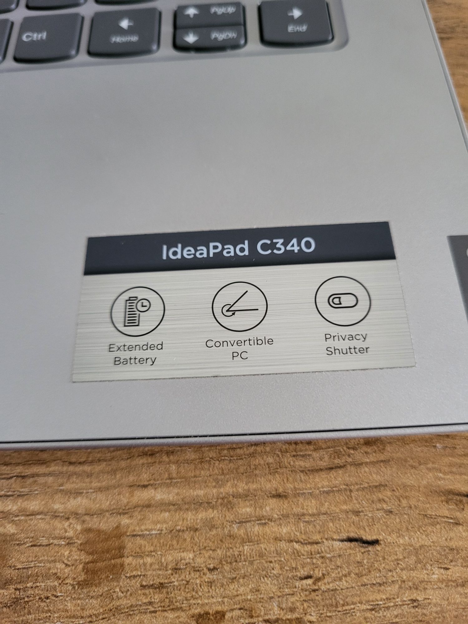 Laptop IdeaPad C340-14IWL, dotykowy, Intel Core, 8Gb, Windows 11 Home