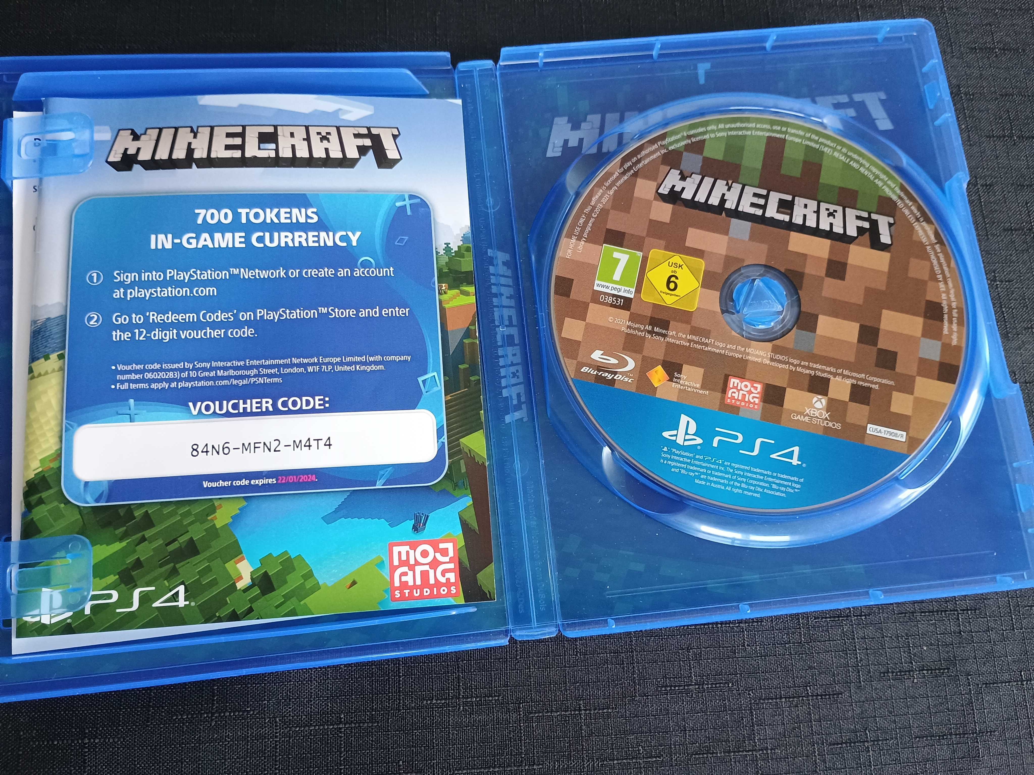 Minecraft na PS4