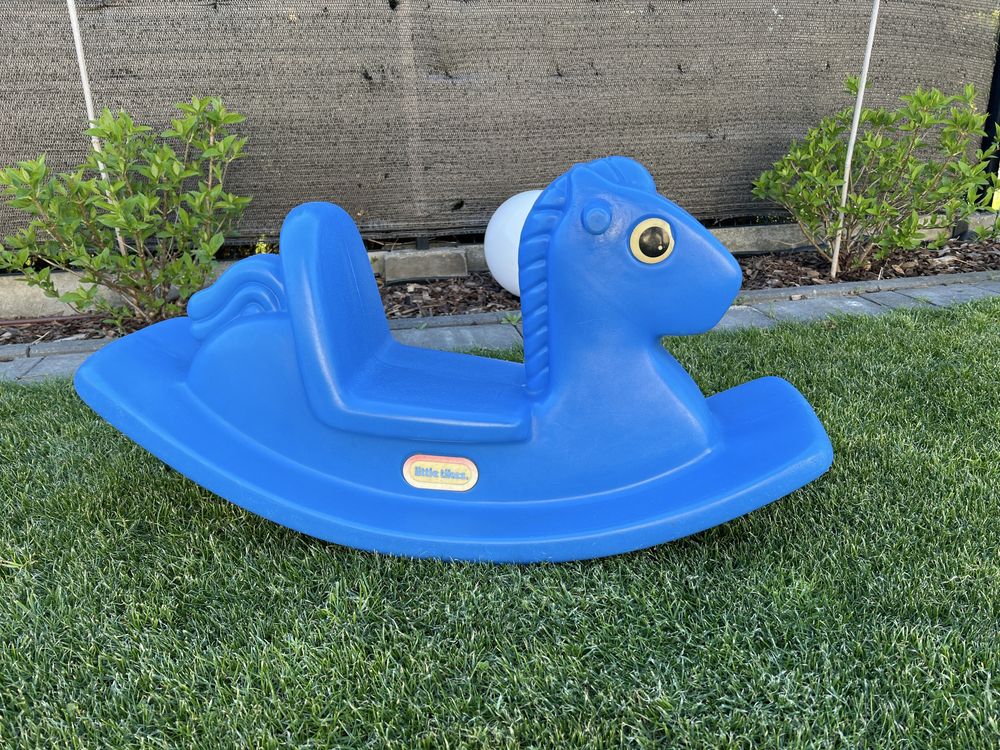 Little tikes konik bujany niebieski