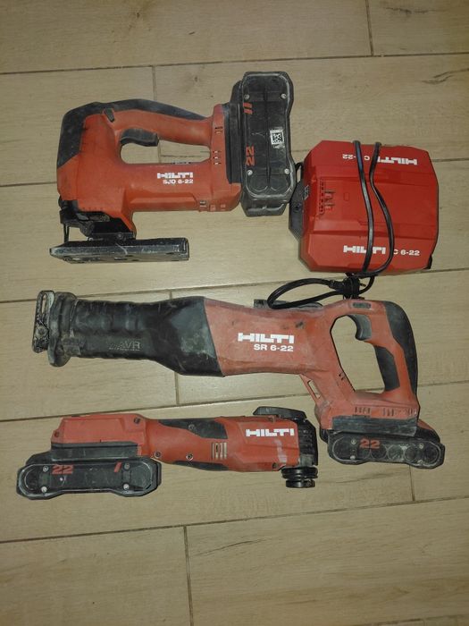 Milwaukee hilti młotowierta,  piła szablasta,  wyrzynarka , wiertarka