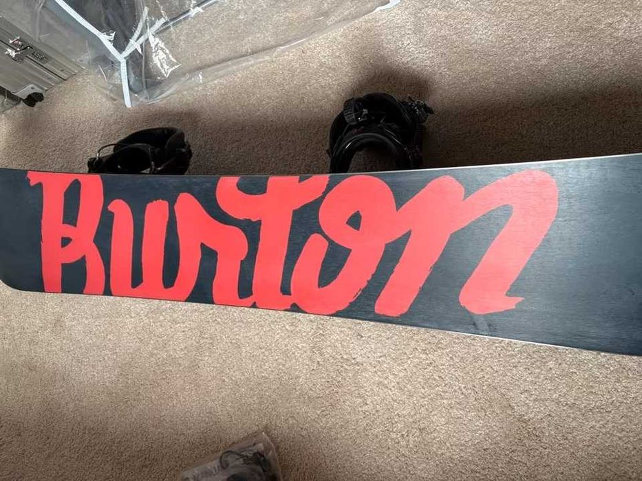 Deska snowboard Burton Ripcord 154 cm bez rdzy ( K2 Cinch )