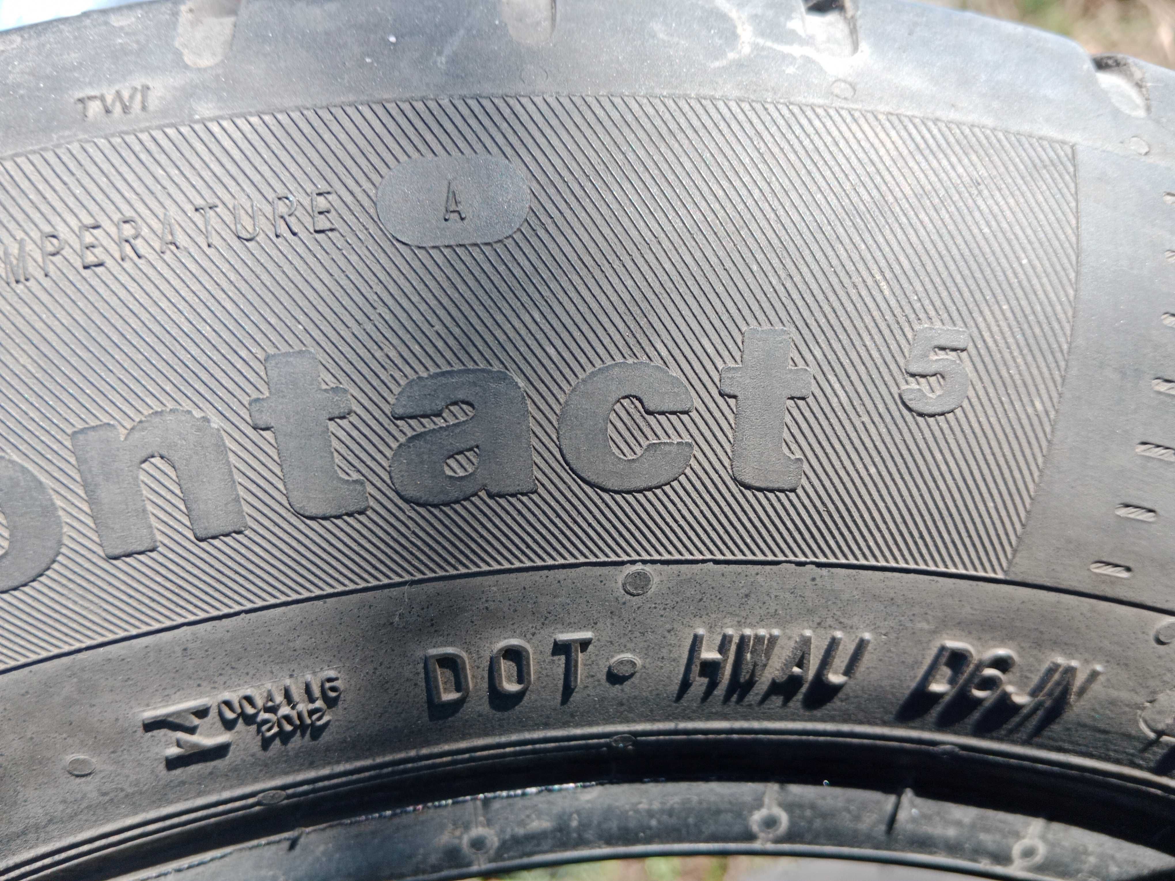Opona używana letnia 165/70R14 Continental ContiEcoContact 5 1szt.